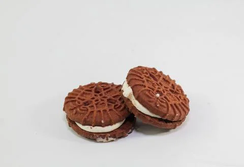 Chocolate biscuit Stock Photos