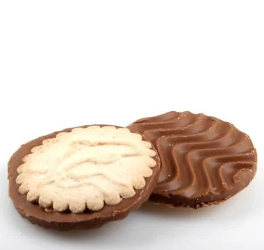 Chocolate biscuits Stock-Fotos