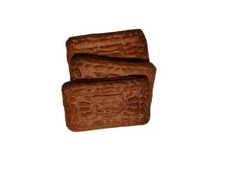 Chocolate biscuits Stock Photos