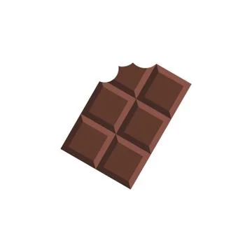 Chocolate bite design vector 스톡 일러스트