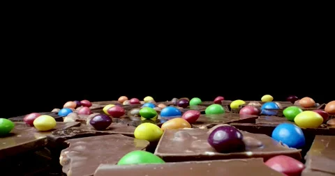 Chocolate blocks Video stock 139402166