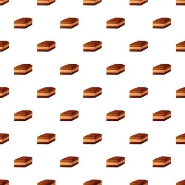 Chocolate bonbon candy pattern repeating delicious sweet dessert 스톡 일러스트