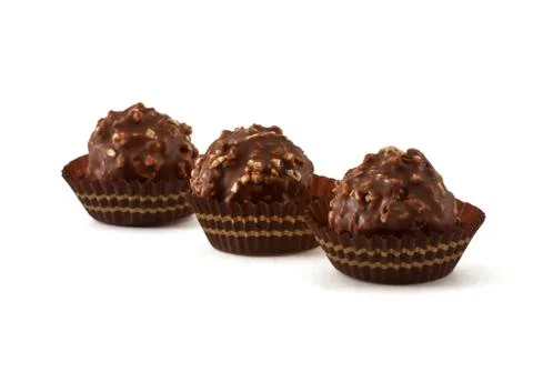 Chocolate bonbons Stock Photos