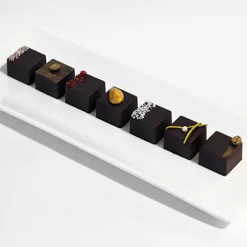 Chocolate bonbons Stock Photos