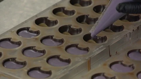 Chocolate in a box 4 Stock Footage 101523099