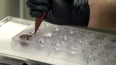 Chocolate in the box Stock Footage 101523003