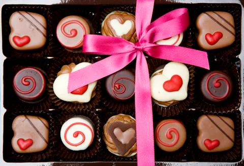 Chocolate box 写真素材