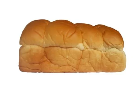 Chocolate bread isolated in white background 스톡 사진