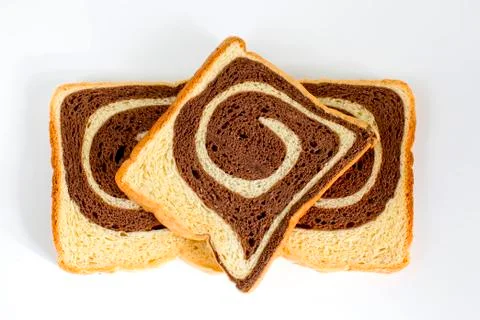 Chocolate bread Stock Photos