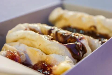 Chocolate breads Foto stock