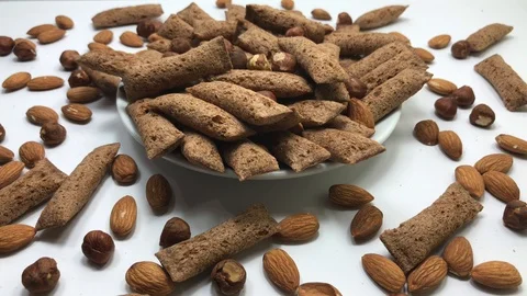 Chocolate breakfast. Stock Footage 90301738