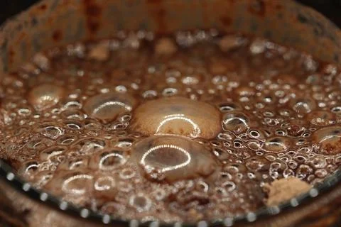 Chocolate bubbles Stock Photos