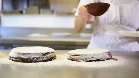 Chocolate cake Video stock 76729211