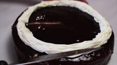 Chocolate cake 库存影片 167459393