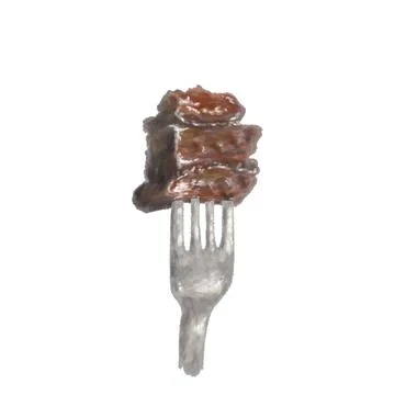 Chocolate cake illustration Stock Illustration