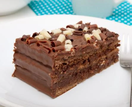 Chocolate cake Stock Photos