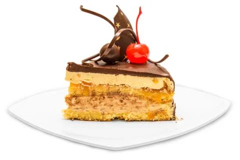 Chocolate cake Foto stock