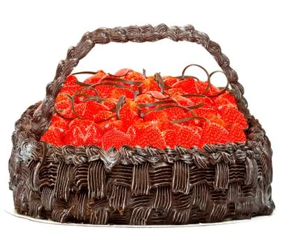 Chocolate cake Foto stock