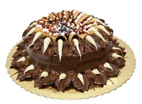 Chocolate cake Stock Photos