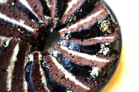 Chocolate cake Stock Photos