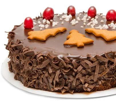 Chocolate cake Stock Photos