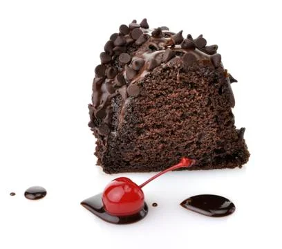 Chocolate cake Stock Photos