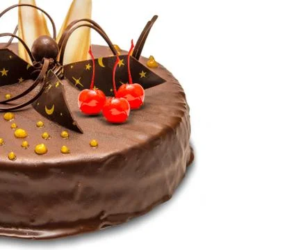 Chocolate cake Stock Photos