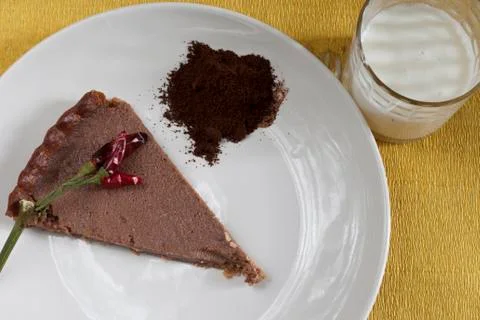 Chocolate cake Stock Photos