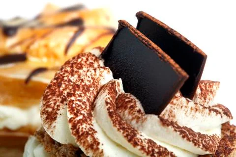 Chocolate cake Stock Photos