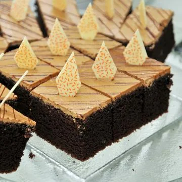 Chocolate cake Stock Photos