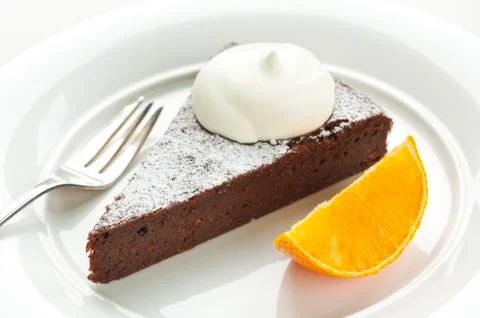 Chocolate cake Foto stock