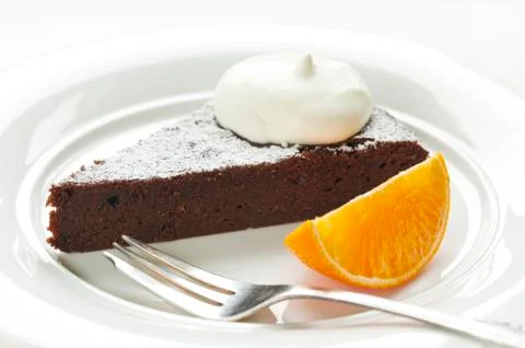 Chocolate cake Foto stock