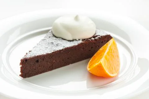 Chocolate cake Stock Photos