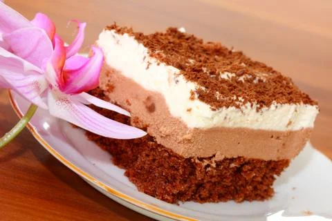 Chocolate cake Stock Photos