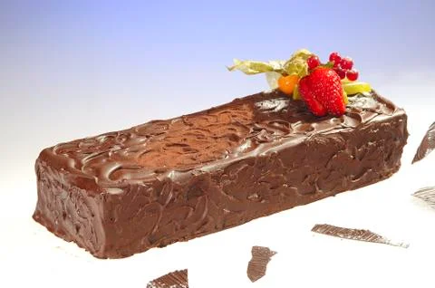Chocolate cake 스톡 사진