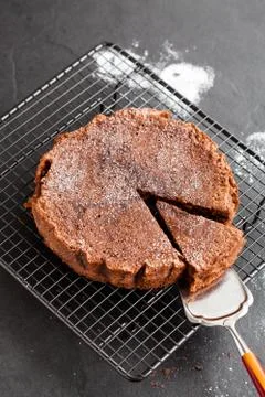 Chocolate cake Stock Photos