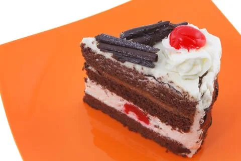 Chocolate cake Stock Photos