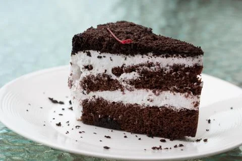 Chocolate cake Stock Photos
