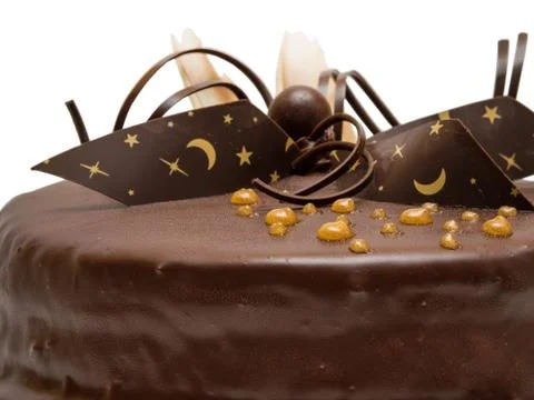 Chocolate cake Stock Photos