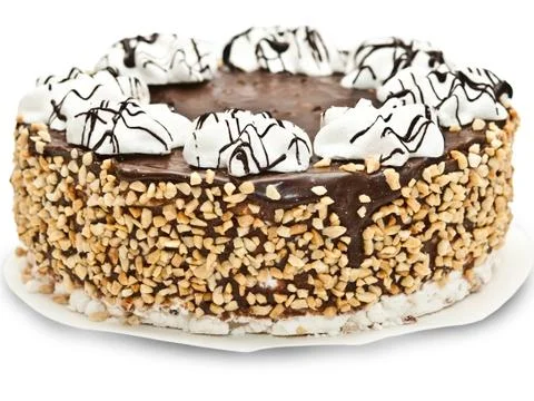 Chocolate cake Stock Photos