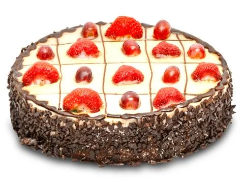 Chocolate cake Stock Photos