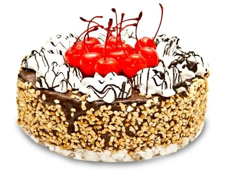 Chocolate cake Foto stock