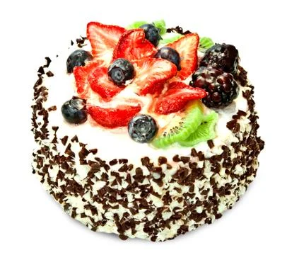 Chocolate cake Stock Photos