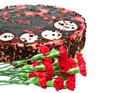 Chocolate cake Stock Photos