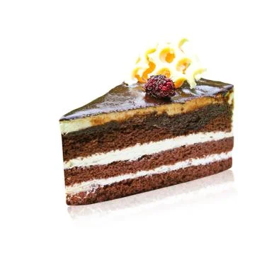 Chocolate cake Stock Photos