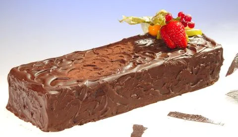 Chocolate cake Stock Photos