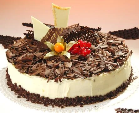Chocolate cake Stock Photos