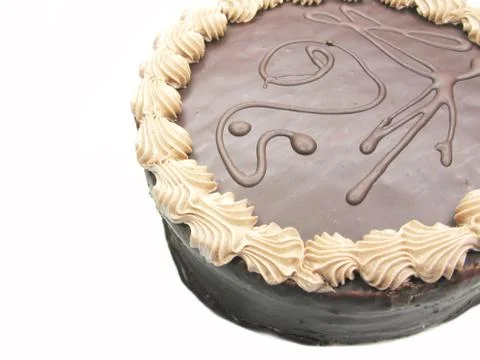Chocolate cake Stock Photos