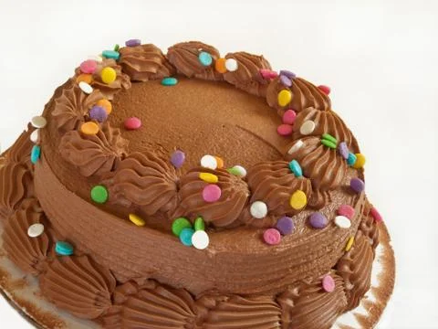 Chocolate cake Stock Photos