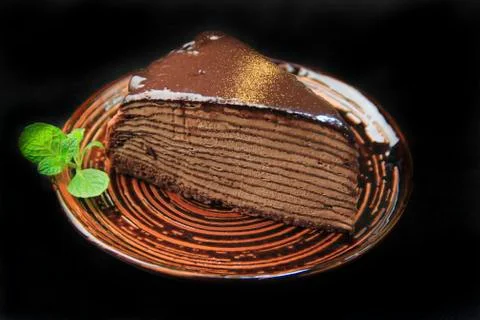 Chocolate cake Stock Photos